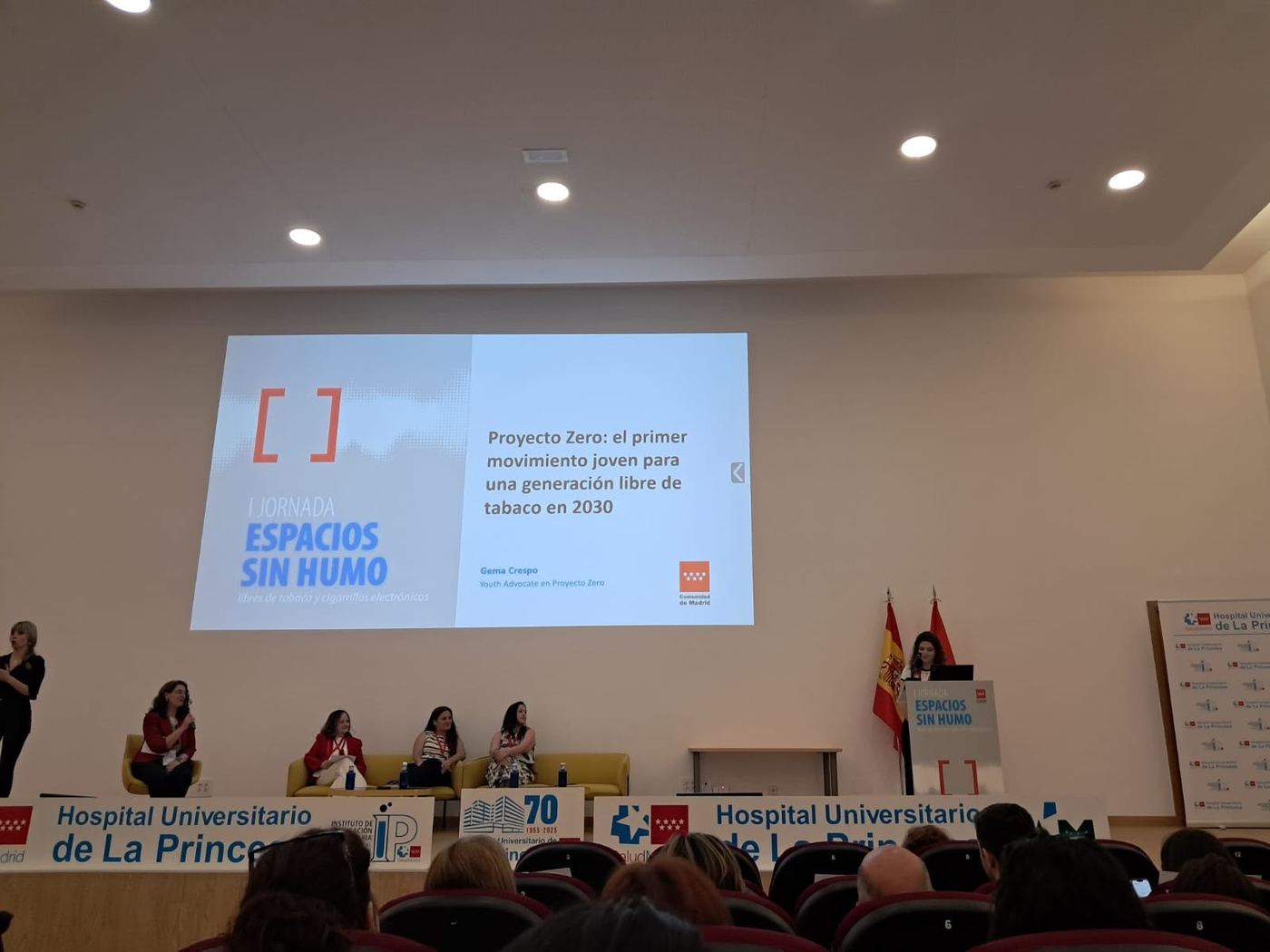 I Jornada «Espacios sin humo, libres de tabaco y cigarrillos electrónicos» de la Comunidad de Madrid