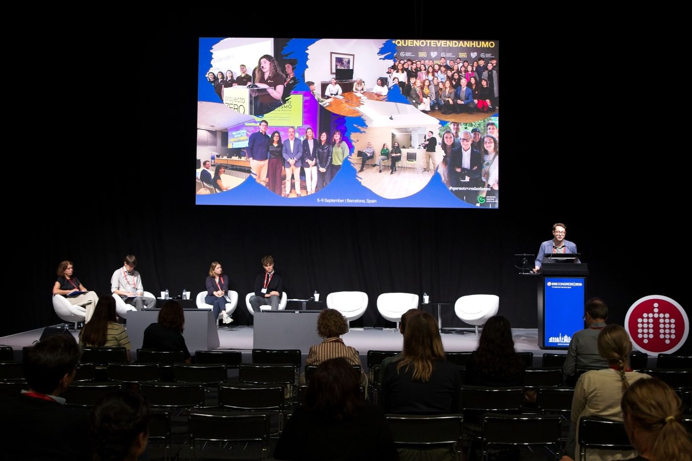 Presentación en el ERS Congress 2026, Barcelona